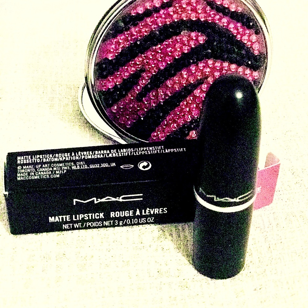Matte Mac pink lipstick rouge alevres